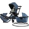 Stroll, Lounge & Ride Travel System, Black/Melange Navy - Travel Systems - 1 - thumbnail