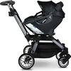 Stroll, Lounge & Ride Travel System, Titanium/Black Merino - Travel Systems - 5