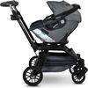 Stroll, Lounge & Ride Travel System, Black/Melange Grey - Travel Systems - 5