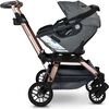 Stroll, Lounge & Ride Travel System, Rose Gold/Melange Grey - Travel Systems - 5