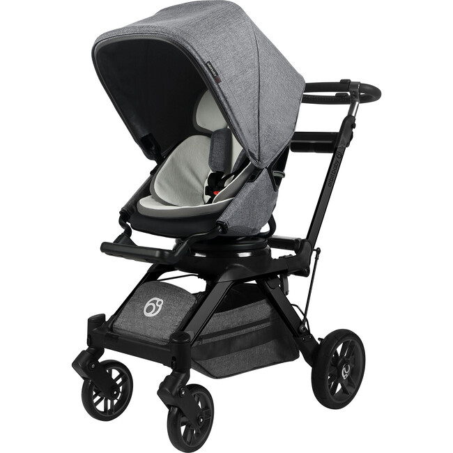 G5 Stroller, Black/Melange Grey