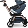 Stroll, Lounge & Ride Travel System, Rose Gold/Melange Navy - Travel Systems - 5
