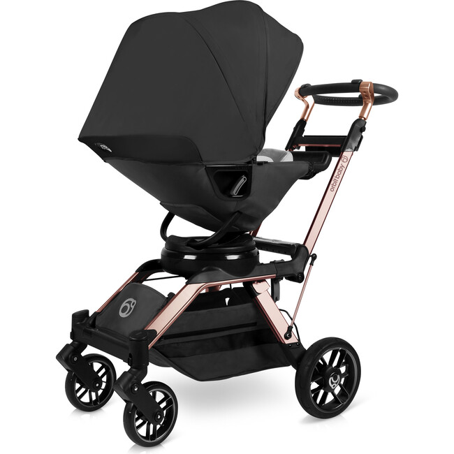 G5 Stroller, Rose Gold/Black - Single Strollers - 4