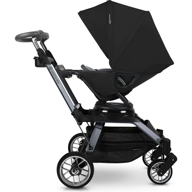 G5 Stroller, Black/Black - Single Strollers - 4