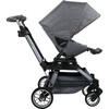 G5 Stroller, Titanium/Melange Grey - Single Strollers - 5 - thumbnail