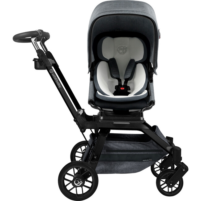 G5 Stroller, Black/Melange Grey - Single Strollers - 3