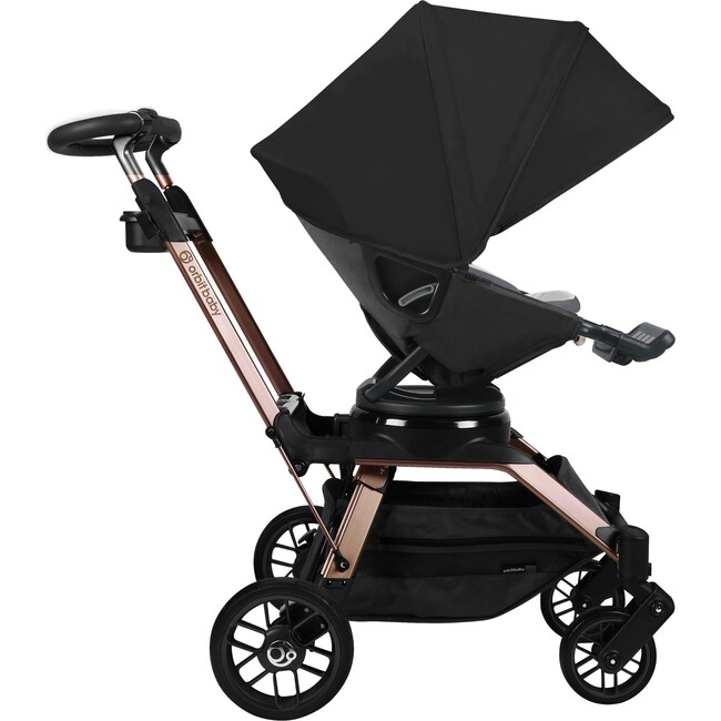 Stroll & Ride Travel System, Rose Gold/Black Merino - Travel Systems - 6