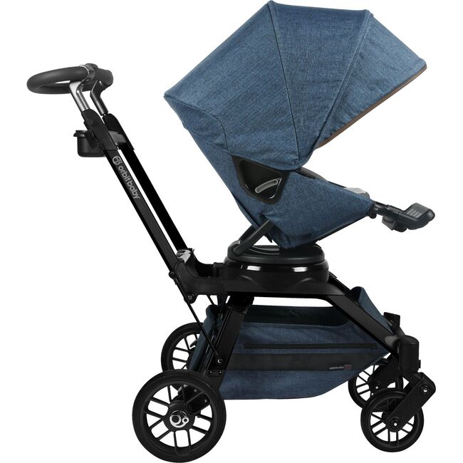 Stroll, Lounge & Ride Travel System, Black/Melange Navy - Travel Systems - 6