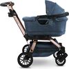 Stroll, Lounge & Ride Travel System, Rose Gold/Melange Navy - Travel Systems - 7