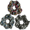 LuluLuvs Scrunchies, Liberty of London Blue/Olive Florals Bundle Set - Scrunchies - 1 - thumbnail