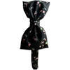LuluLuvs Liberty of London Bow Headband, Black/Pink Floral - Headbands - 3 - thumbnail
