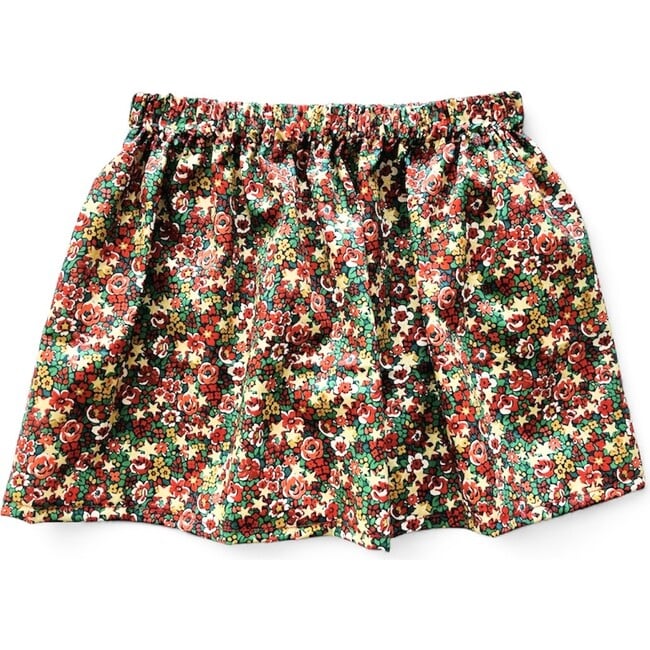 Liberty of London Girls Christmas Elasticated Skirt, Emma Etoile