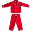 Liberty of London Children's Personalised Classic Pyjamas, Red - Pajamas - 1 - thumbnail