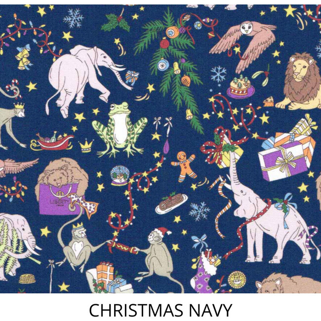 Liberty of London Christmas Personalised Gift Sack, Pink Velvet - Stockings - 6