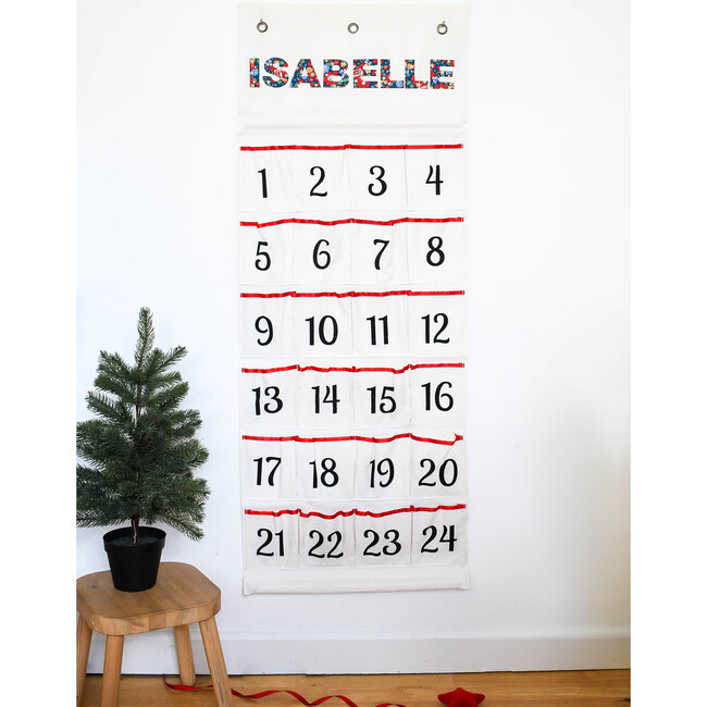 Liberty of London Children's Personalised Christmas Advent Calendar