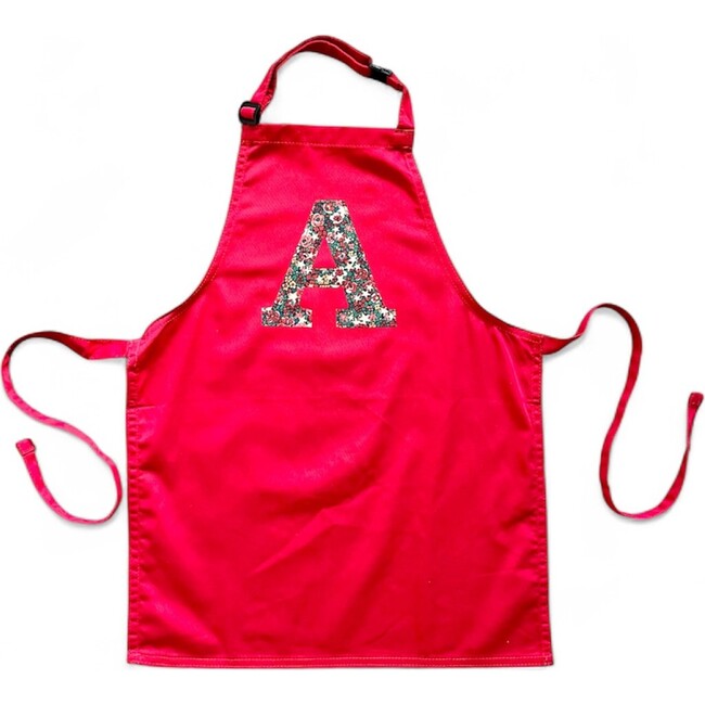 Liberty of London Children's Personalised Apron, Red
