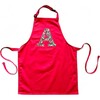Liberty of London Children's Personalised Apron, Red - Other Accessories - 1 - thumbnail