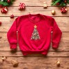Liberty of London Children's Christmas Tree Jumper, Red - Sweatshirts - 2