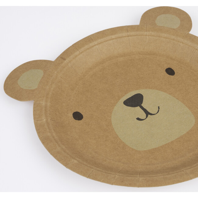 Woodland Bear Plates - Party - 3