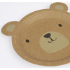 Woodland Bear Plates - Party - 3