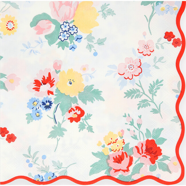 Vintage Floral Large Napkins