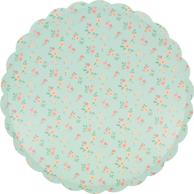 Vintage Ditsy Dinner Plates - Party - 6