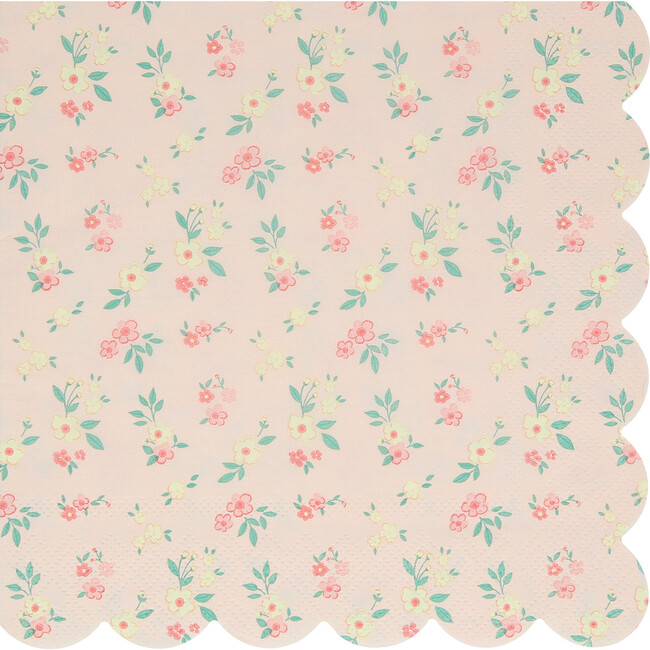 Vintage Ditsy Large Napkins - Party - 5