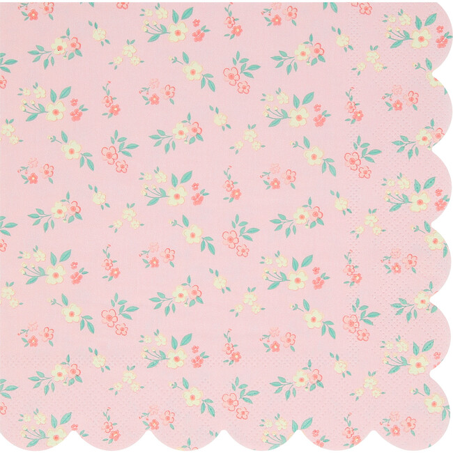 Vintage Ditsy Large Napkins - Party - 6