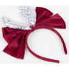Velvet Bow Antlers - Costume Accessories - 1 - thumbnail