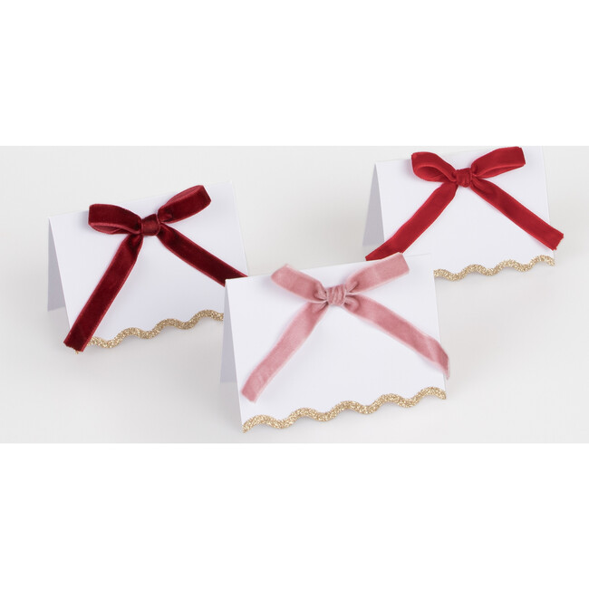 Velvet Bow Place Cards - Party - 3