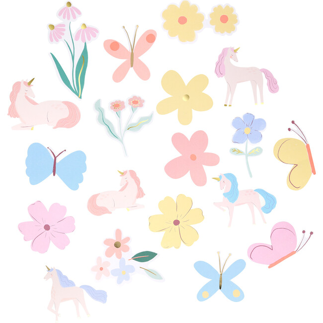 Unicorn Shaped Stickers - Arts & Crafts - 3