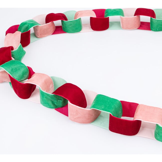 Velvet Chain Link Garland - Party - 4