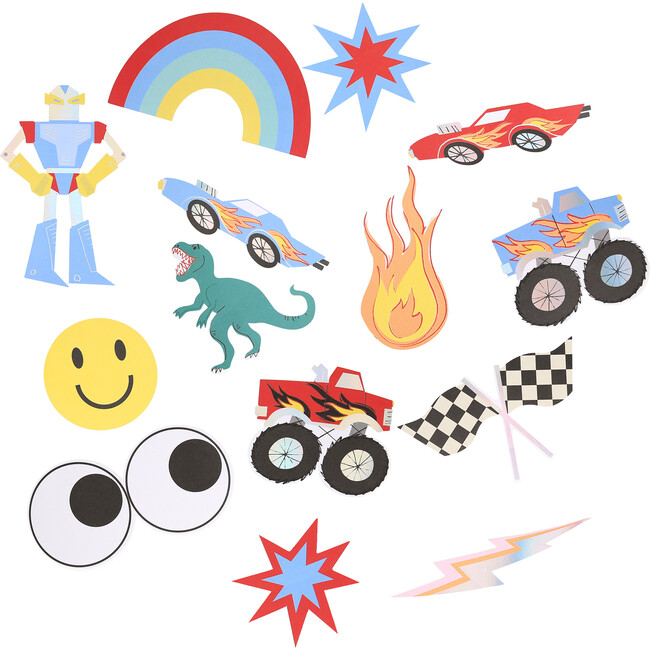 Toybox Icon Shaped Stickers - Arts & Crafts - 3