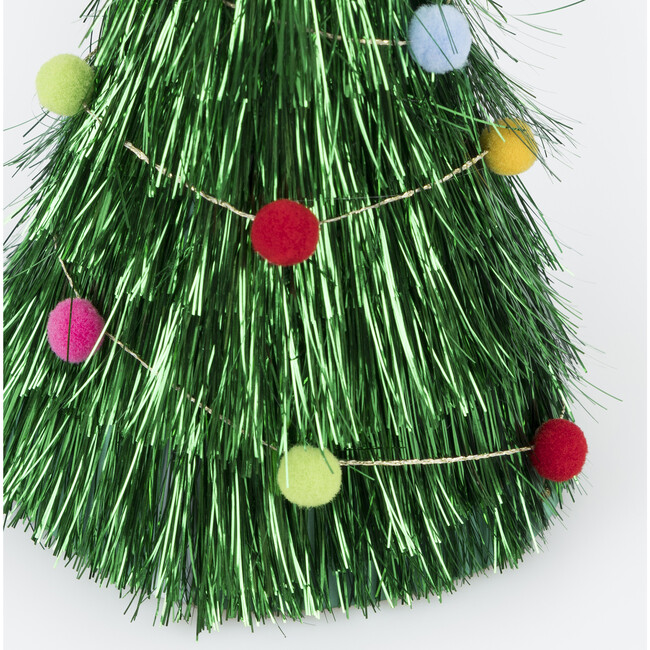 Tinsel Tree Party Hats - Costume Accessories - 4