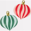 Striped Ornament Plates - Party - 1 - thumbnail