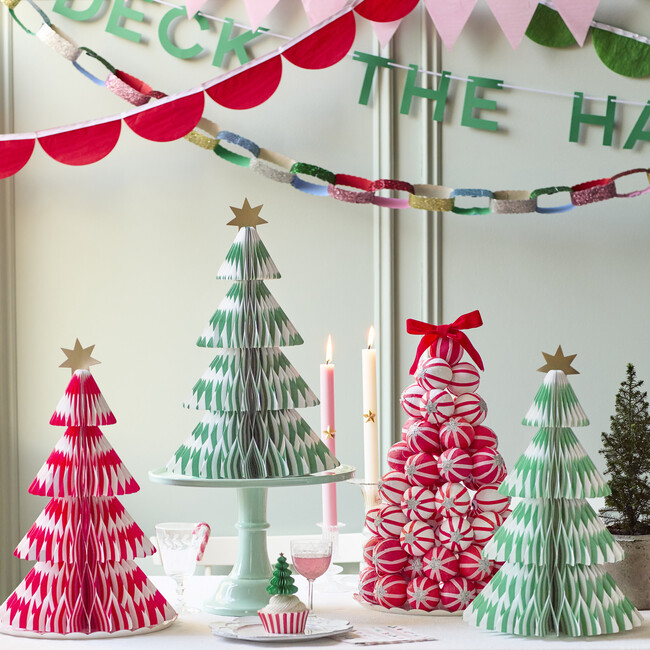 Stripe Paper Honeycomb Trees