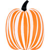 Stripe Pumpkin Plates - Party - 5
