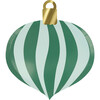 Striped Ornament Plates - Party - 4