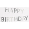 Silver Scallop Happy Birthday Garland - Party - 1 - thumbnail