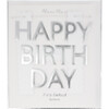 Silver Scallop Happy Birthday Garland - Party - 3 - thumbnail