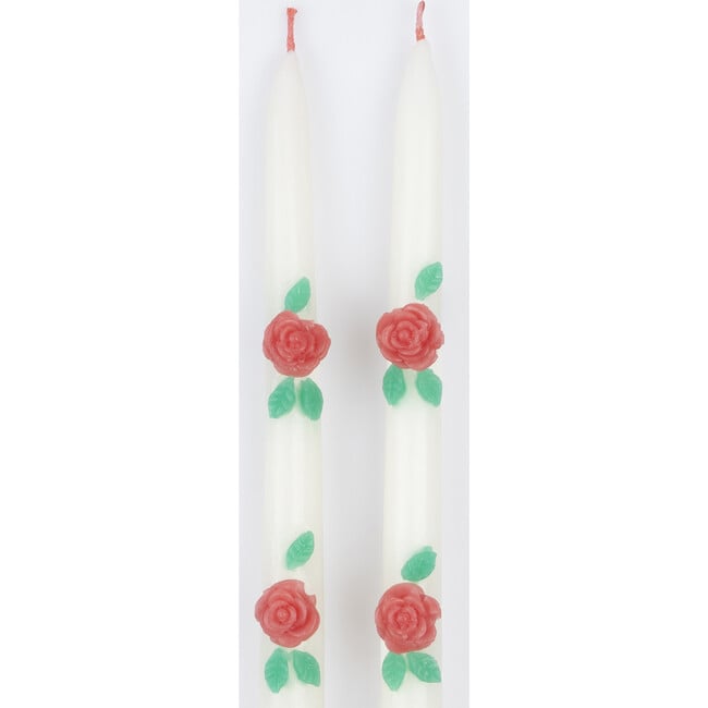 Rose Taper Candles - Candles - 3