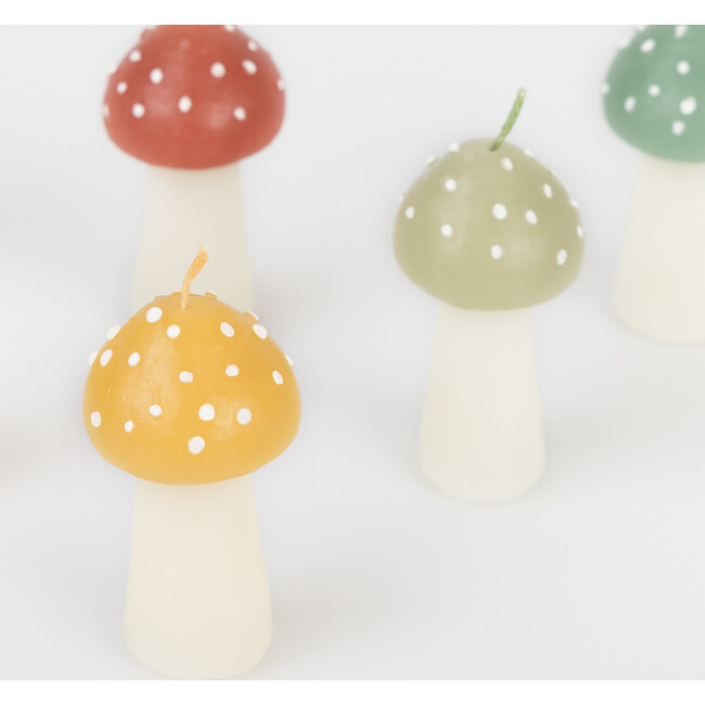 Rustic Mini Mushroom Candles - Candles - 3