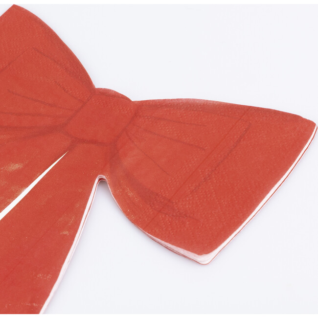 Red Bow Napkins