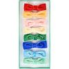 Rainbow Velvet Bow Hair Clips - Hair Accessories - 1 - thumbnail
