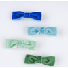 Rainbow Velvet Bow Hair Clips - Hair Accessories - 3