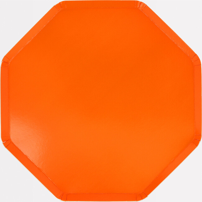 Pumpkin Orange Dinner Plates