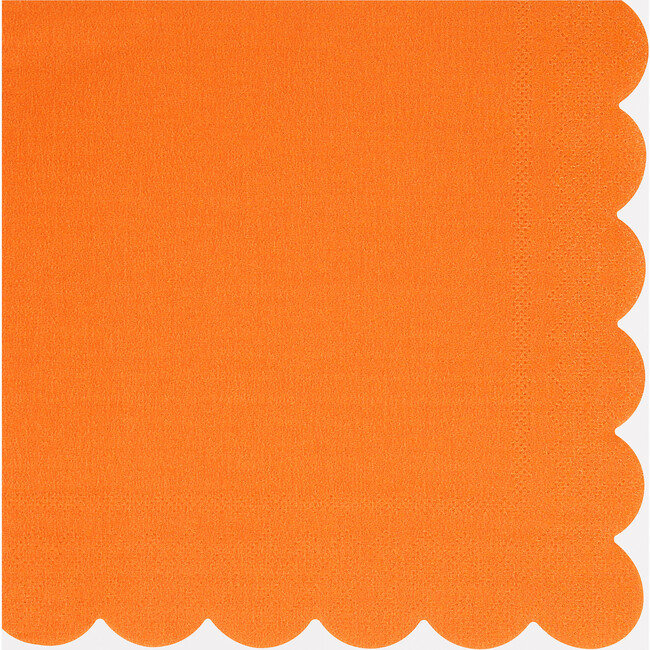 Pumpkin Orange Large Napkins