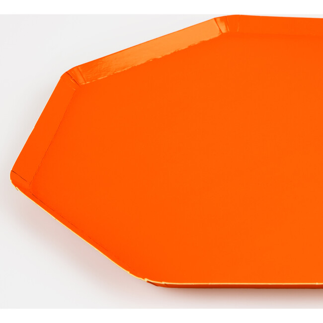 Pumpkin Orange Dinner Plates