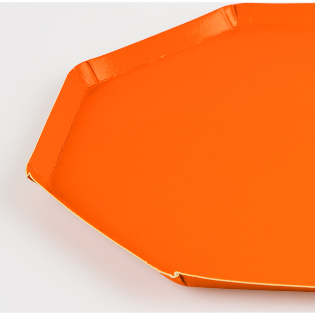 Pumpkin Orange Side Plates
