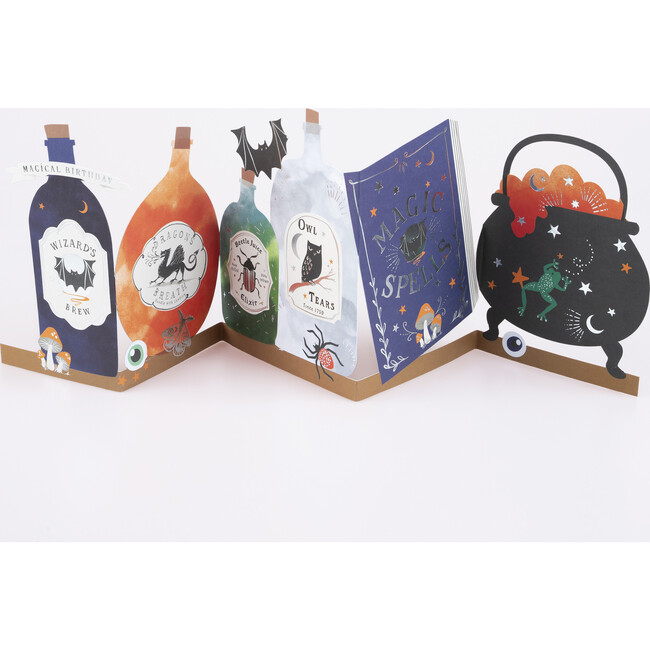 Potion Bottles Birthday Card